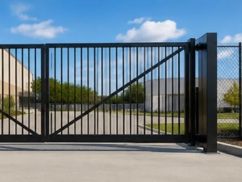  Metal Fence Installing