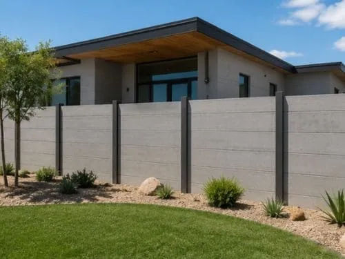 Concrete Fence Installing in Miami
