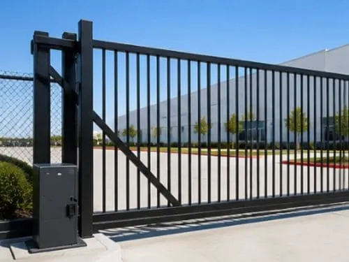  Metal Fence Installing