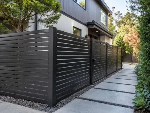  Metal Fence Installing