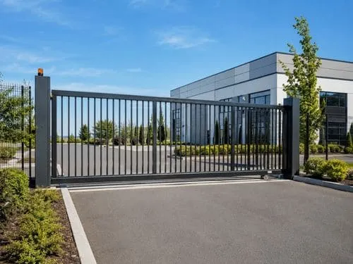  Metal Fence Installing