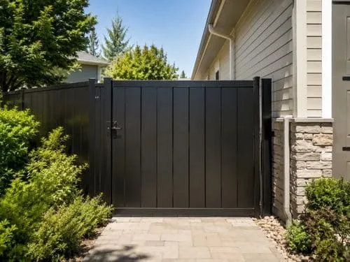 Metal Fence Installing