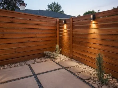 Wooden Fence Installing in Miami