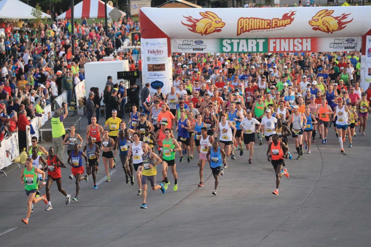The start of a Wichita race