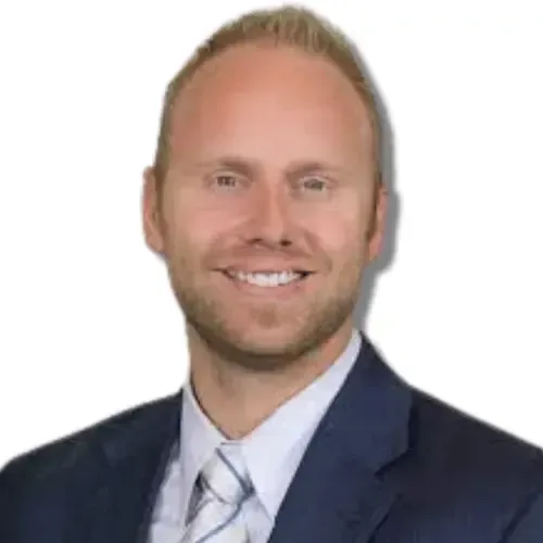 Headshot of Justin Critchfield, owner and team leader at Team Plus Realty, explaining how Abel exceeded his expectations as a marketing partner.