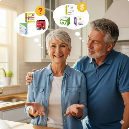 We buy glucose monitoring supplies