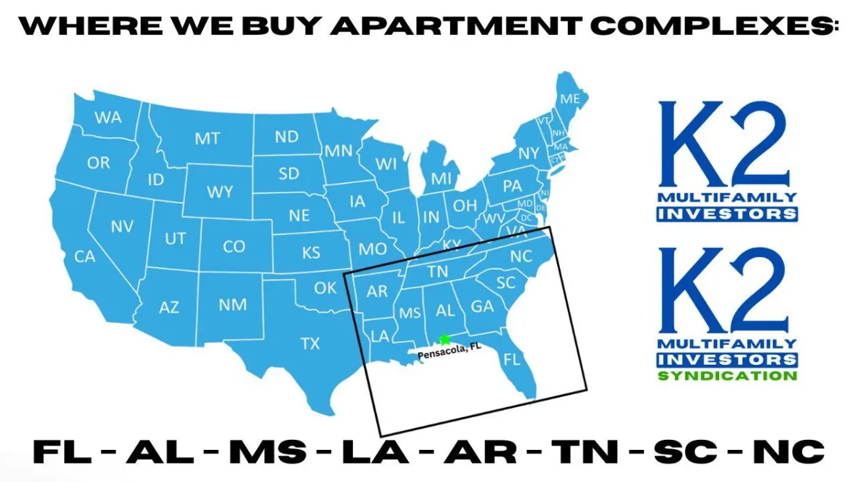 Need to sell an apartment complex in the Deep South? I buy Southern Apartment complexes 850-842-5900