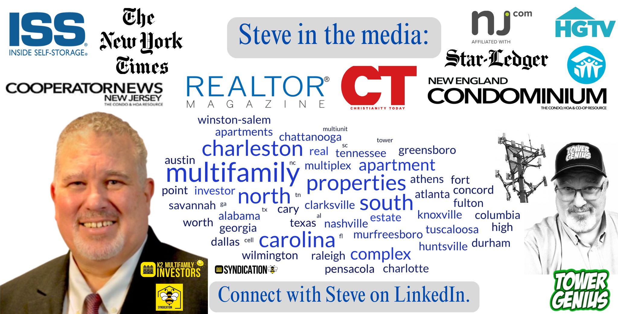 Florida multifamily investor apartment complex buyer, real estate syndicator, wireless real estate expert, Global habitat housing advocate Steve from K2 REI 850-842-5900