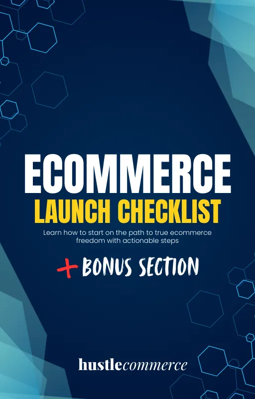 Preview of the Free Ecommerce Checklist pages