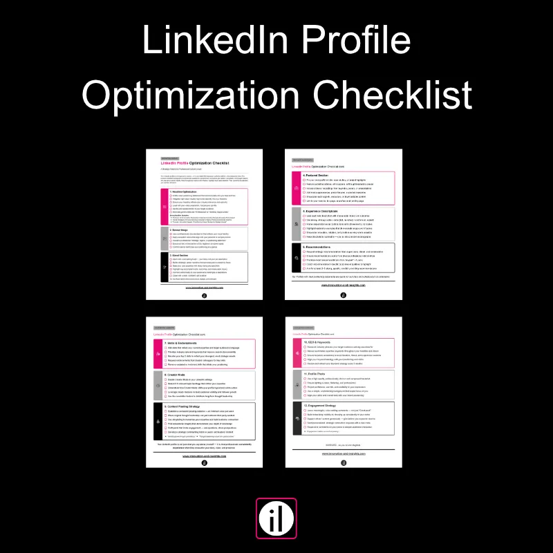 Personal Brand Audit checklist cover — black and white editorial PDF preview