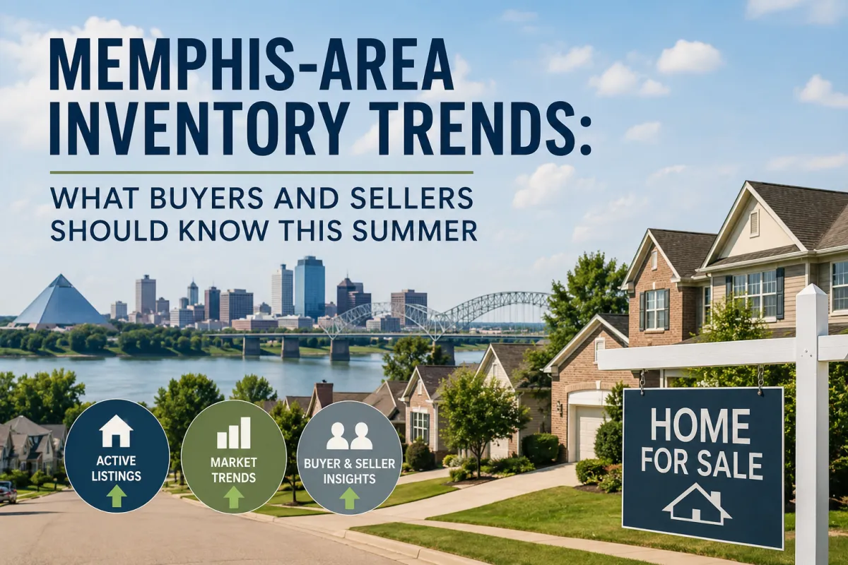 Memphis-Area Inventory Trends: What Buyers and Sellers Should Know This Summer