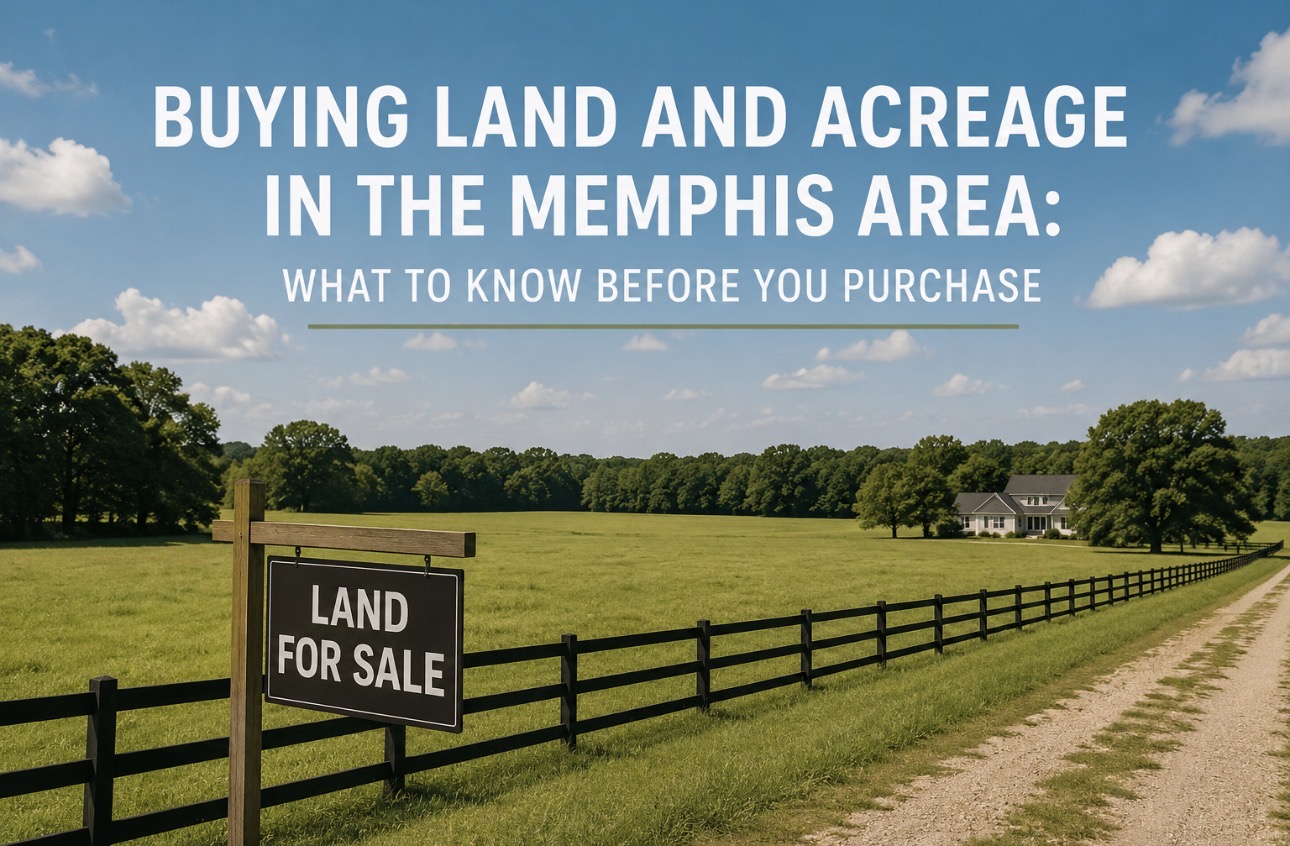 Buying Land and Acreage in the Memphis Area: What to Know Before You Purchase