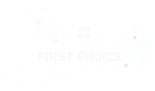 First Choice Power Wash White Logo