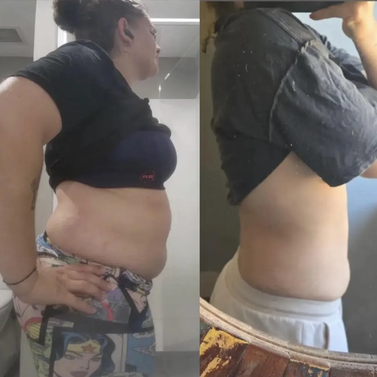 28 year old woman lost over 80 pounds in 1 year