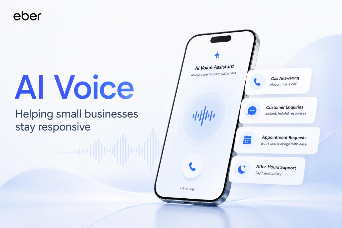 Eber Technologies Expands AI Voice Solutions for Small Businesses