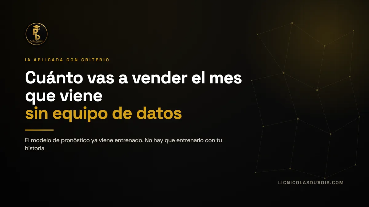 Pronóstico de demanda con IA: por qué dejó de ser un proyecto de seis meses