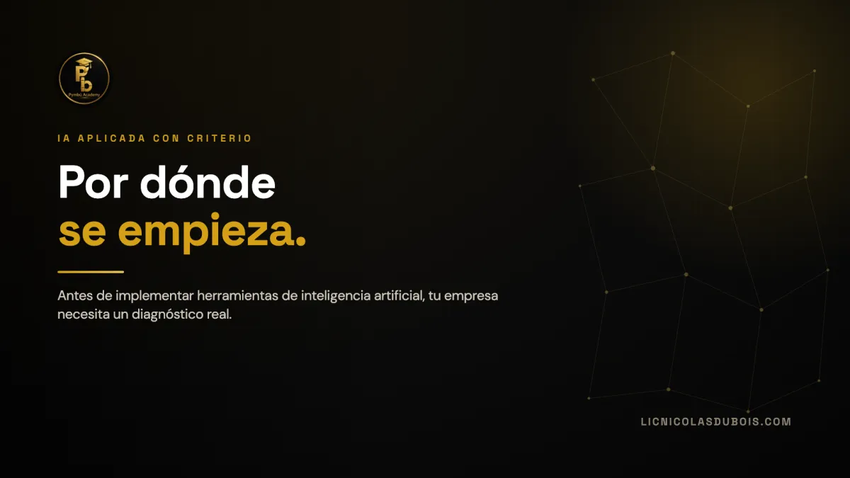 Por dónde empezar a adoptar IA en una empresa