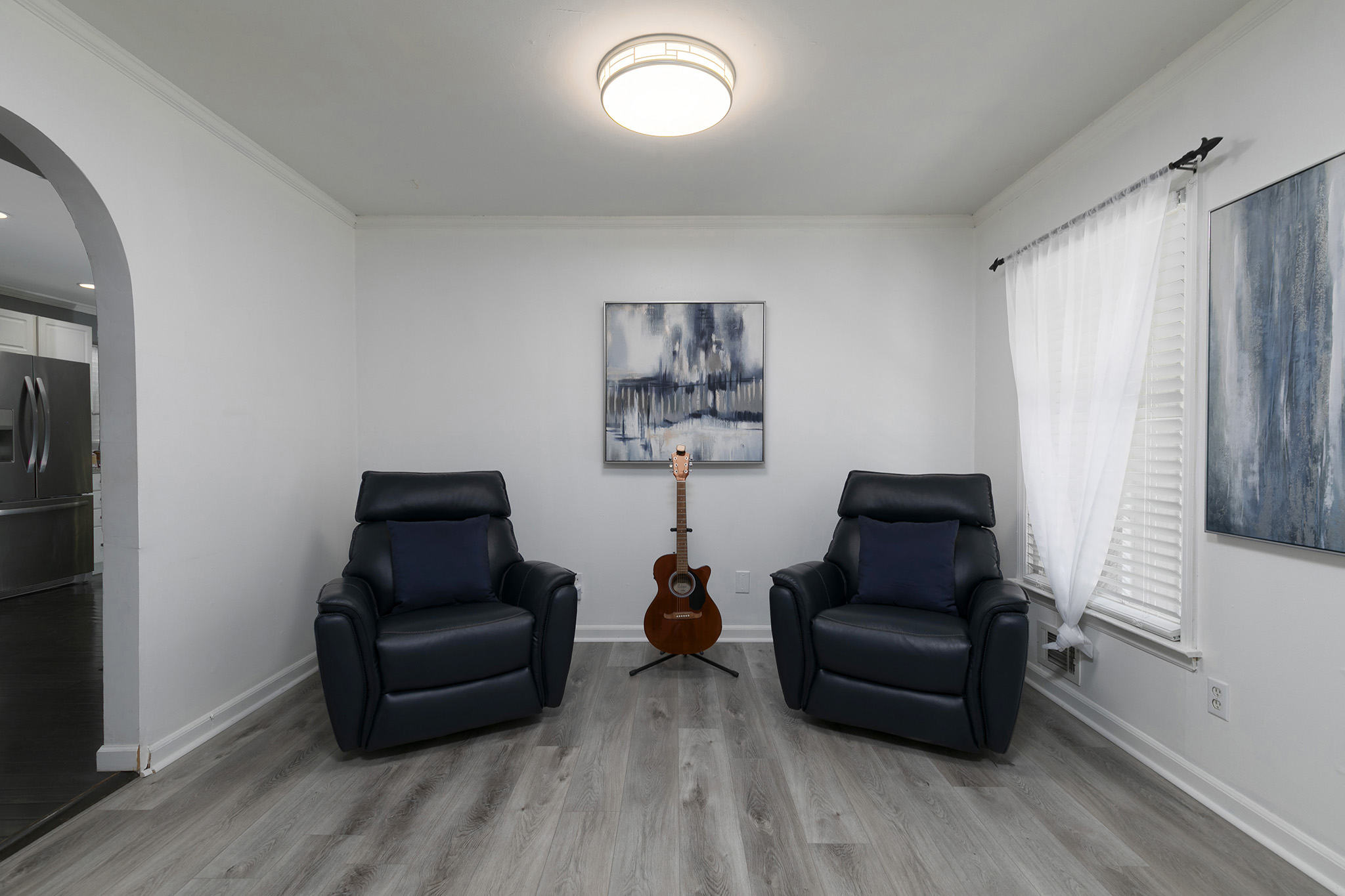 Refined interior design elements