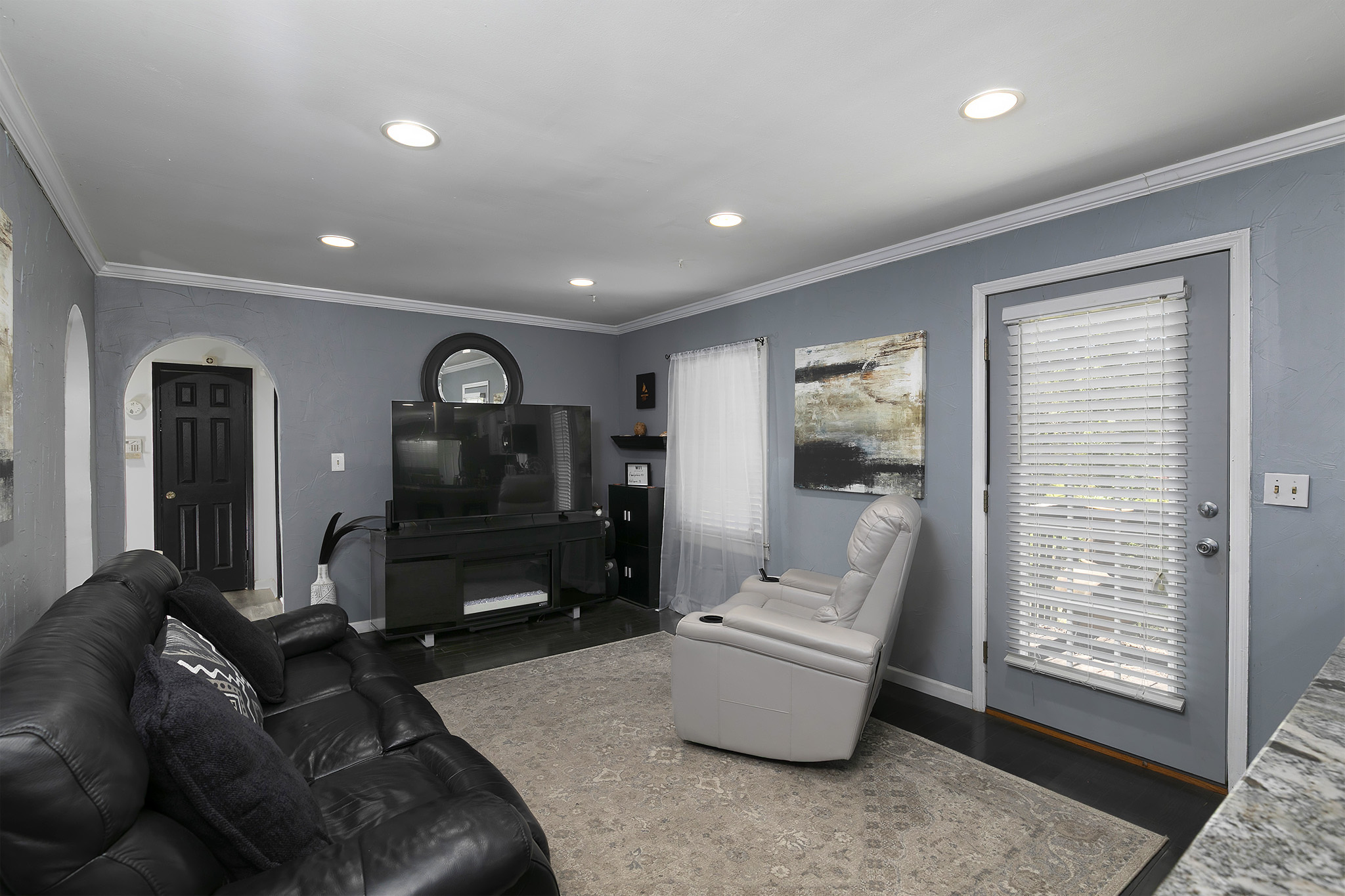 Elegant master suite