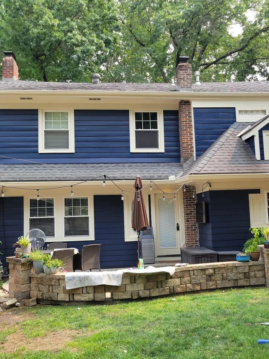  navy blue exterior painting