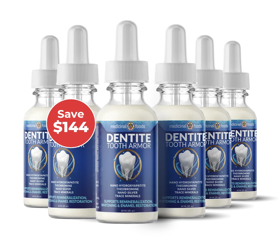 Dentite Tooth Armor 6 Bottle Bundle – Best Value 6-Month Supply with $144 Savings