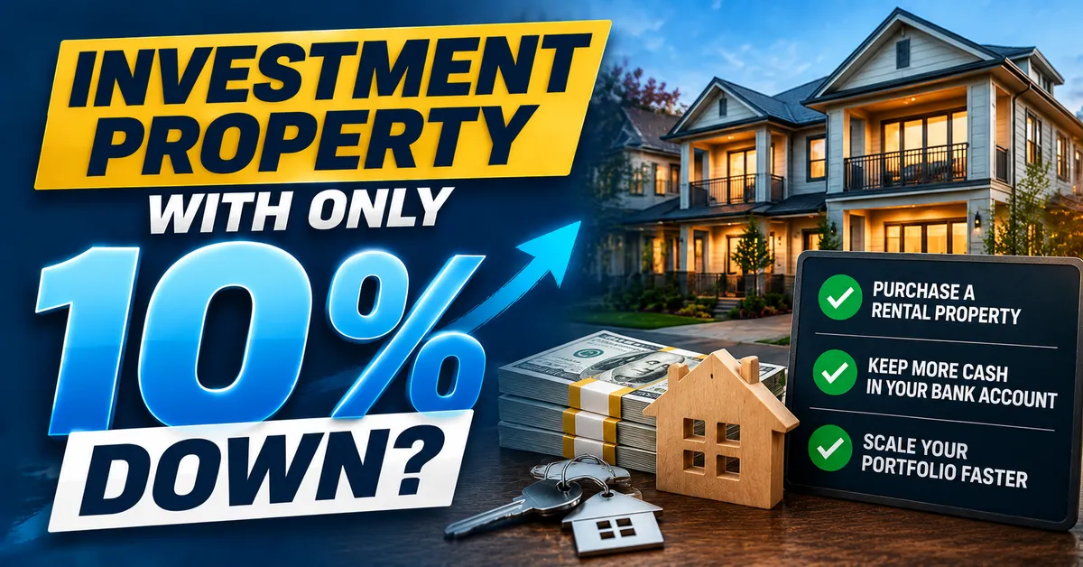 You Can Buy an Investment Property With Only Ten Percent Down and Here Is How It Works