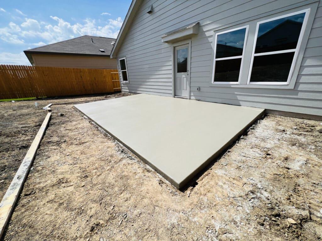 North Philly Concrete builds and installs Patio.