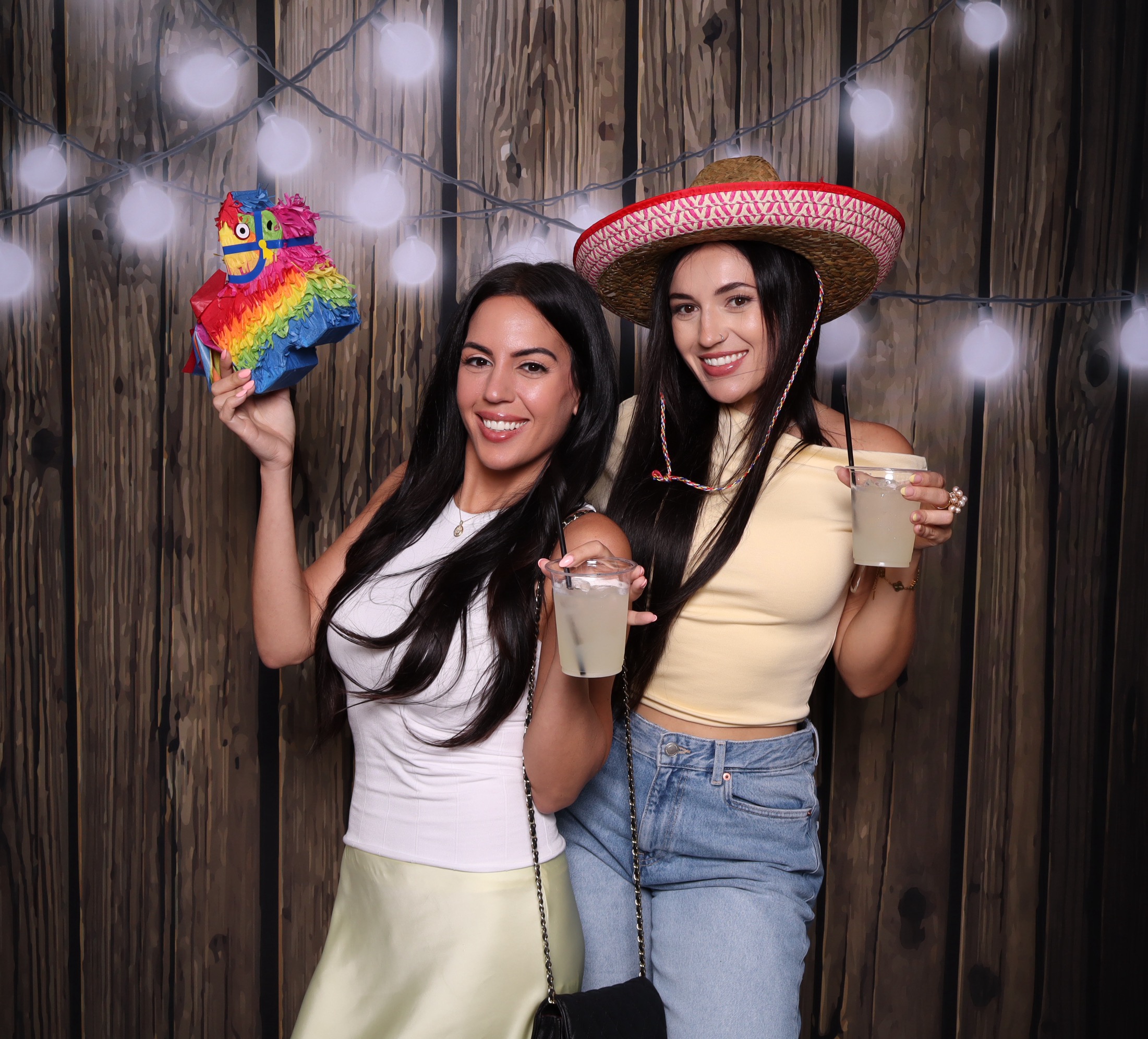 Wooden Wall Backdrop for Photo Booth Rental Orlando