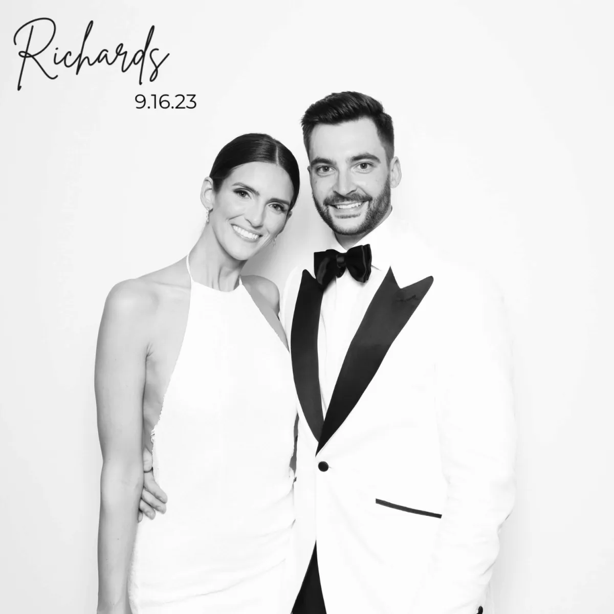 White Backdrop for Photo Booth Rental Orlando