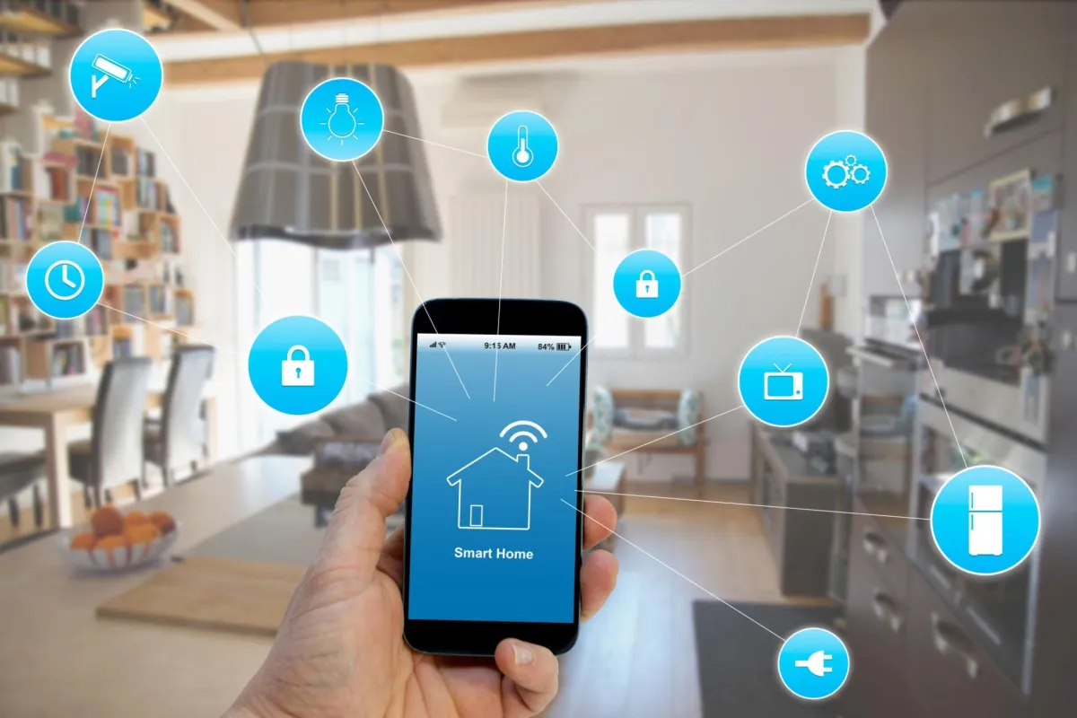 smart home connectivity graphic