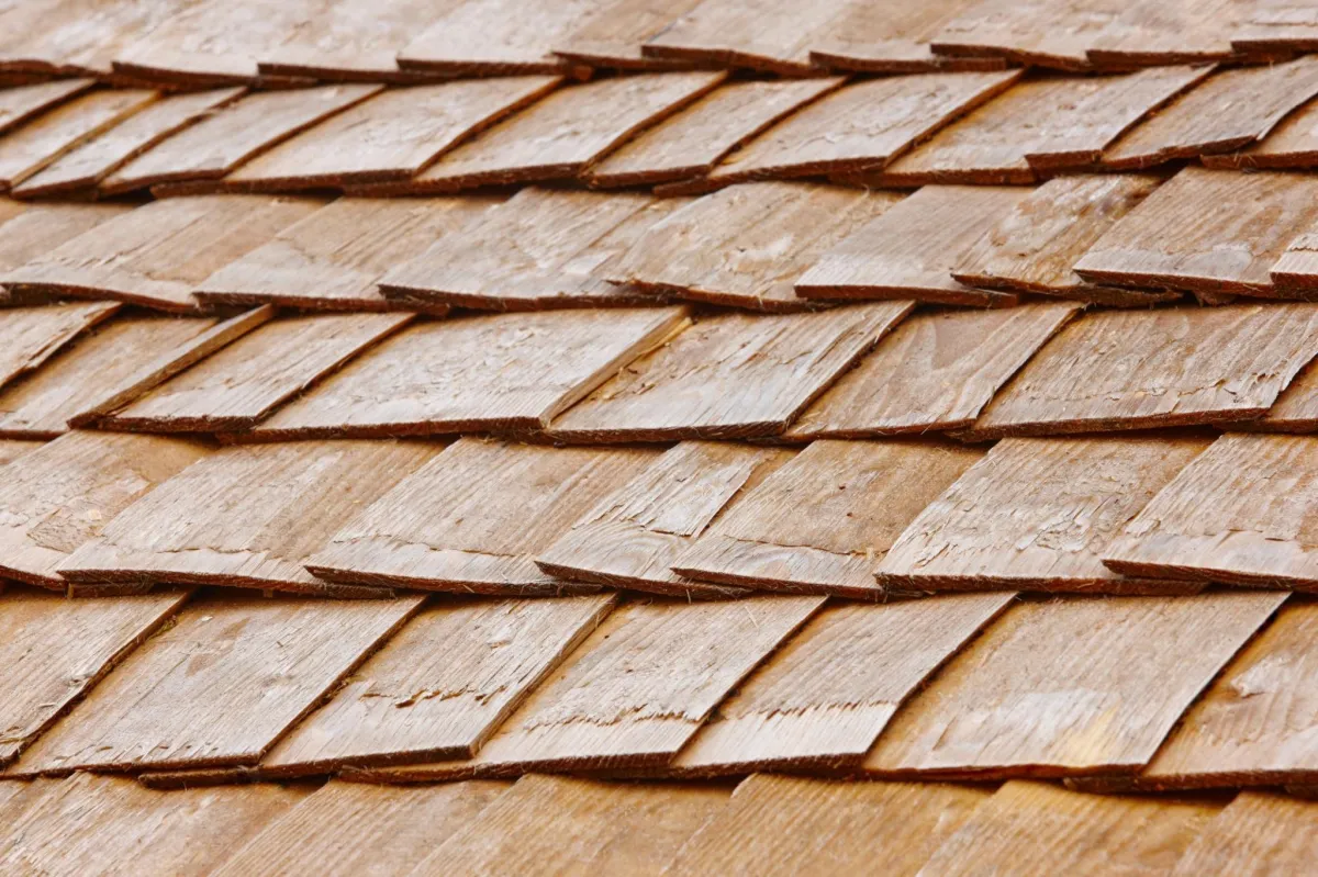 wood shingles