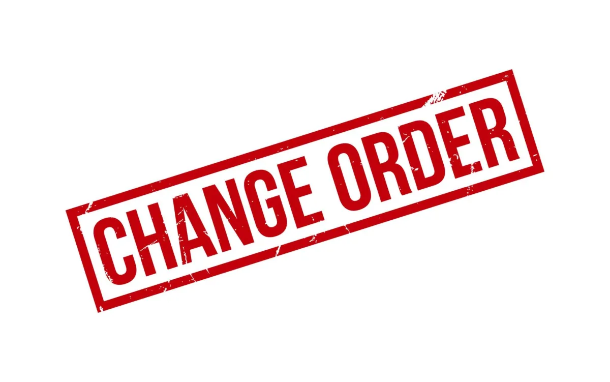 change order graphic