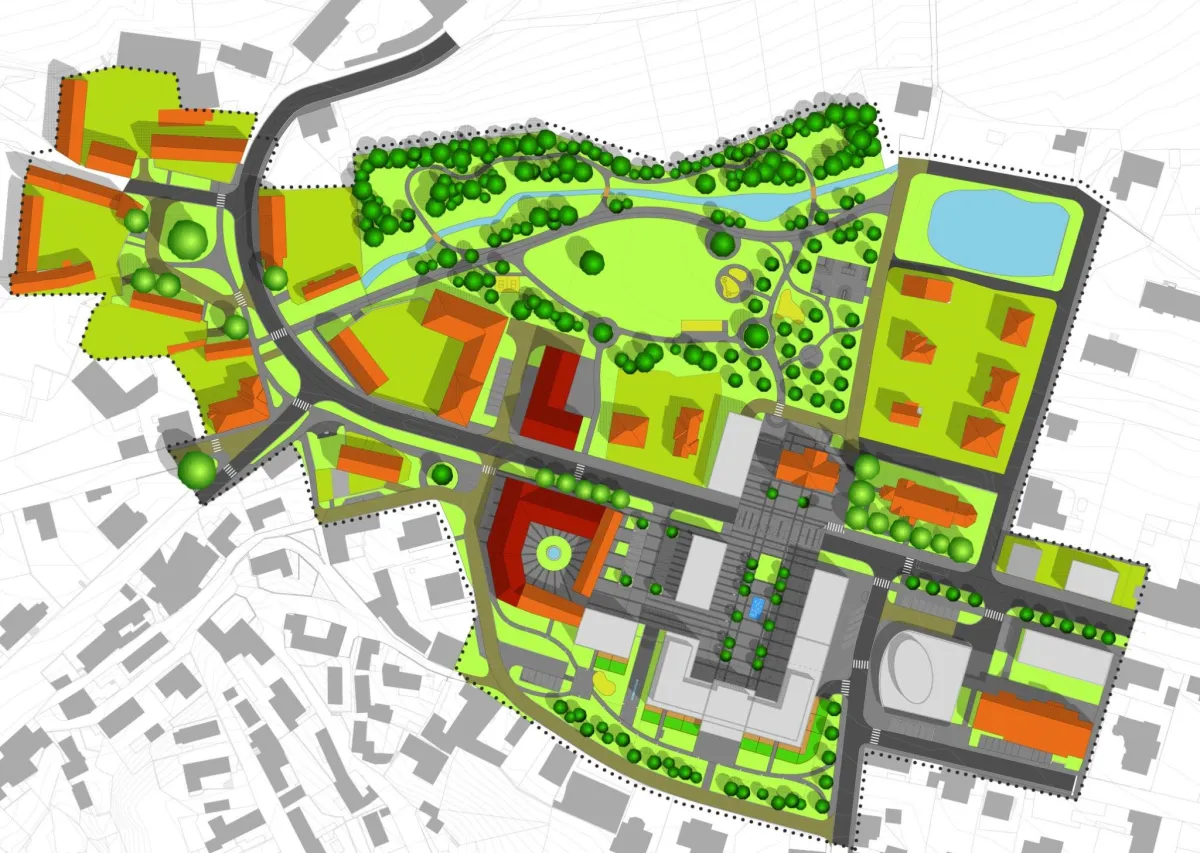 community master plan diagram