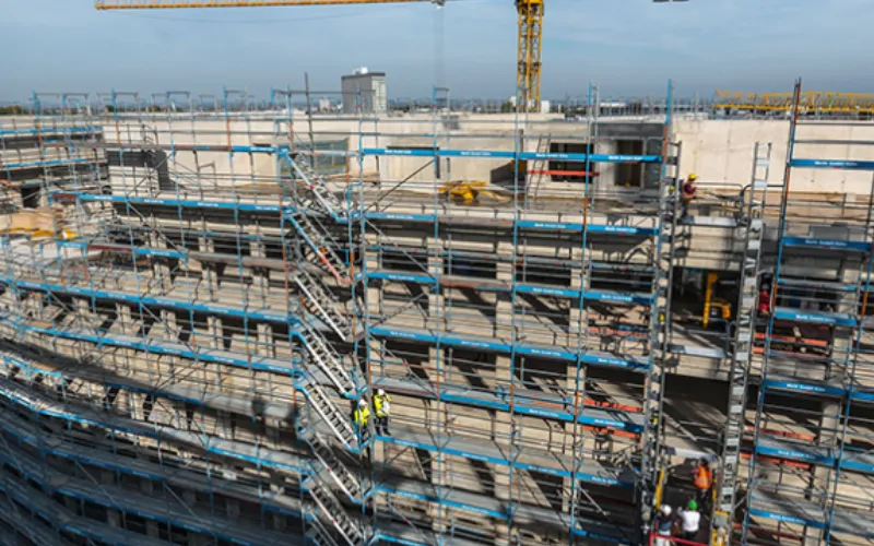 Baustellen Einrichtung in Mainz