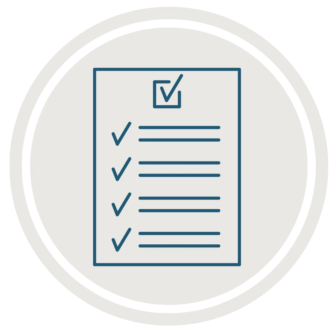 Checklist representing attempts to improve business profit
