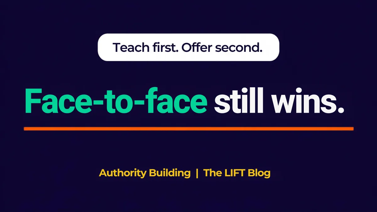 Why Face-to-Face Still Wins: The Business Case for the Lunch and Learn