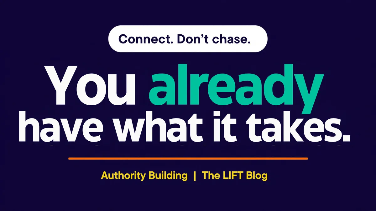 You Already Have What It Takes to Build a Business. You Just Don't See It Yet.