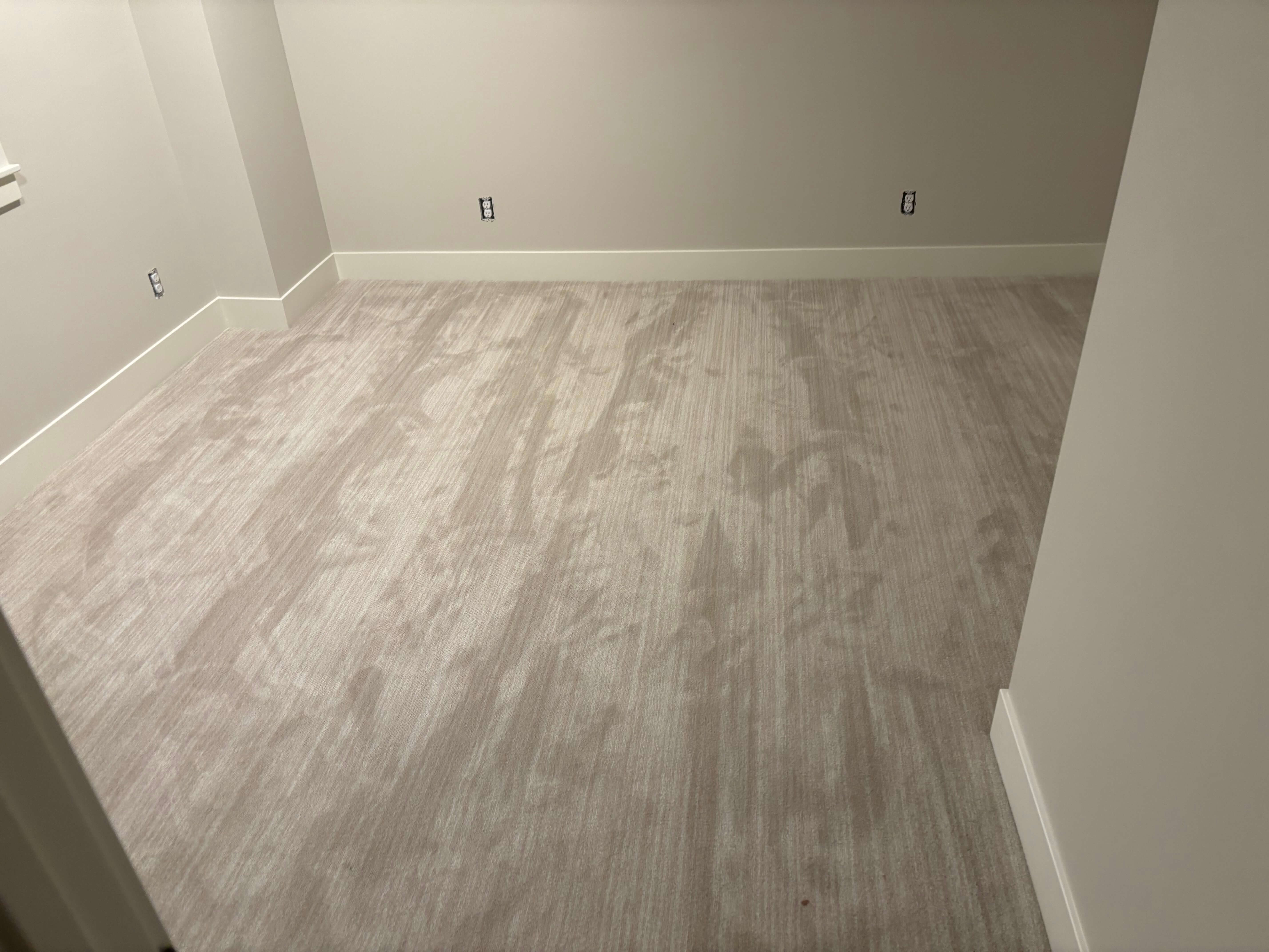 a close up of a wooden cutting board