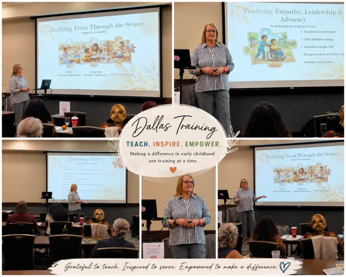 Dallas Training: Teach. Inspire. Empower. Photo collage of a Full Bloom training in Dallas