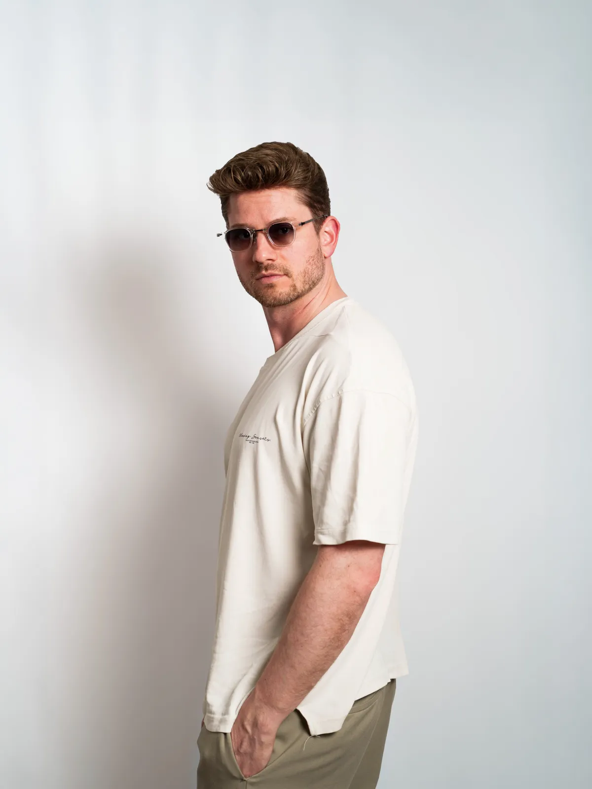 Instructor in a luxury studio environment