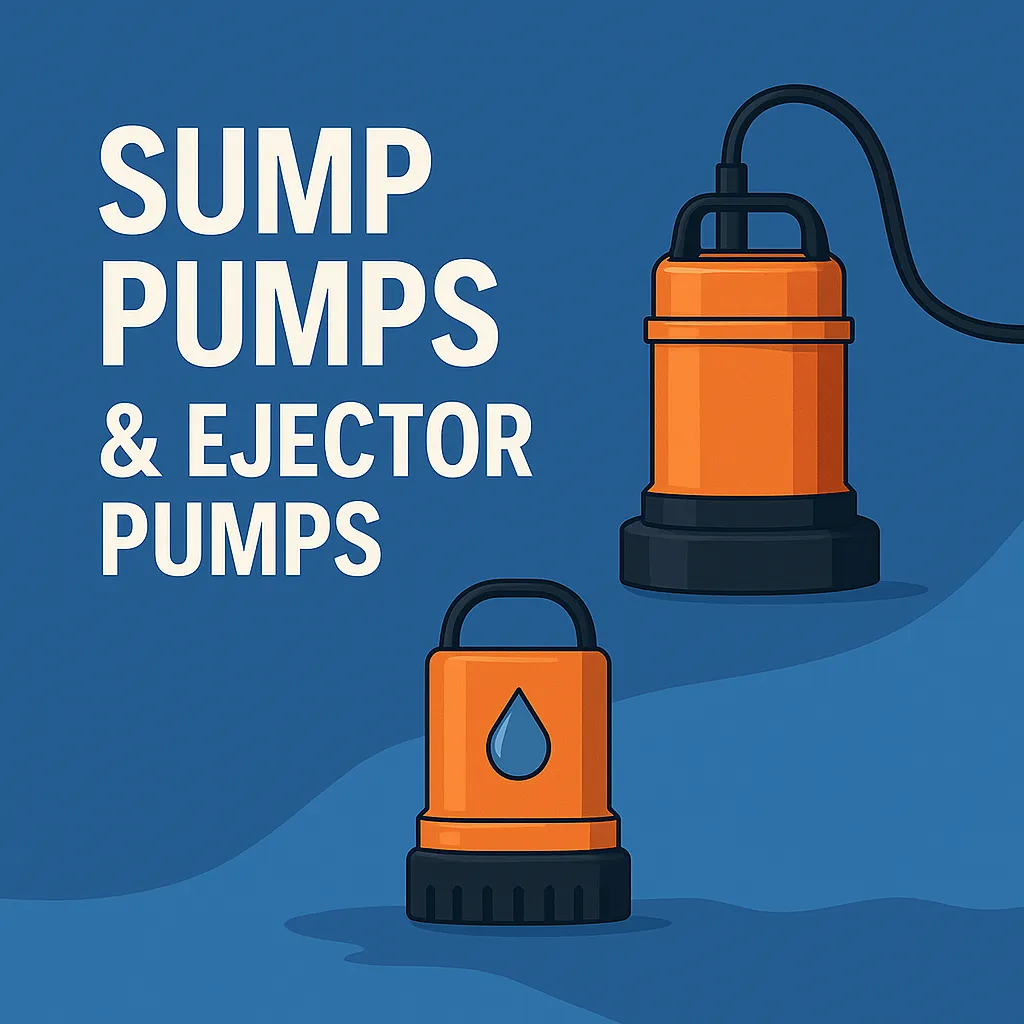 Expert sump pump installation and repair to protect basements and crawl spaces from flooding.