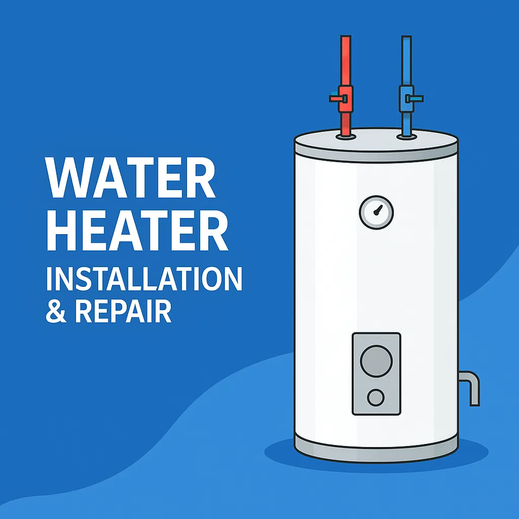 Professional water heater installation service ensuring reliable hot water for homes and businesses.
