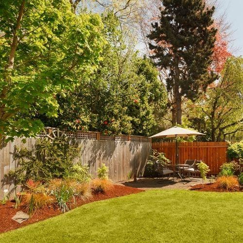 image of a backyard landscaping job we did in Santa Rosa CA