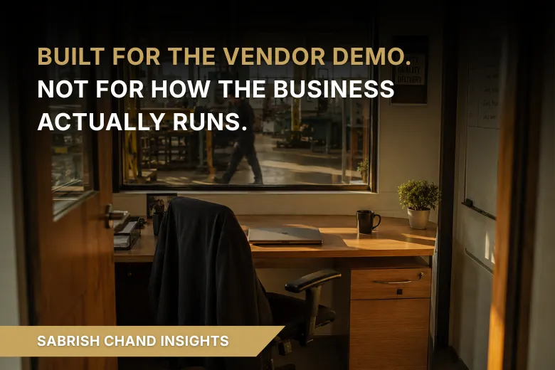 Most Businesses Try to Fix the Problem Before Finding Out Where It Actually Is.