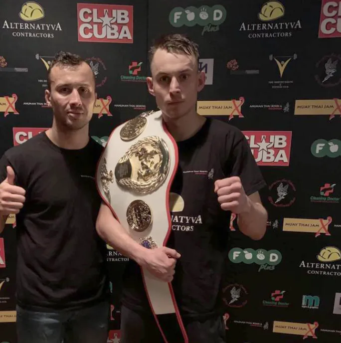 Daniel Jedrzejewski With belt