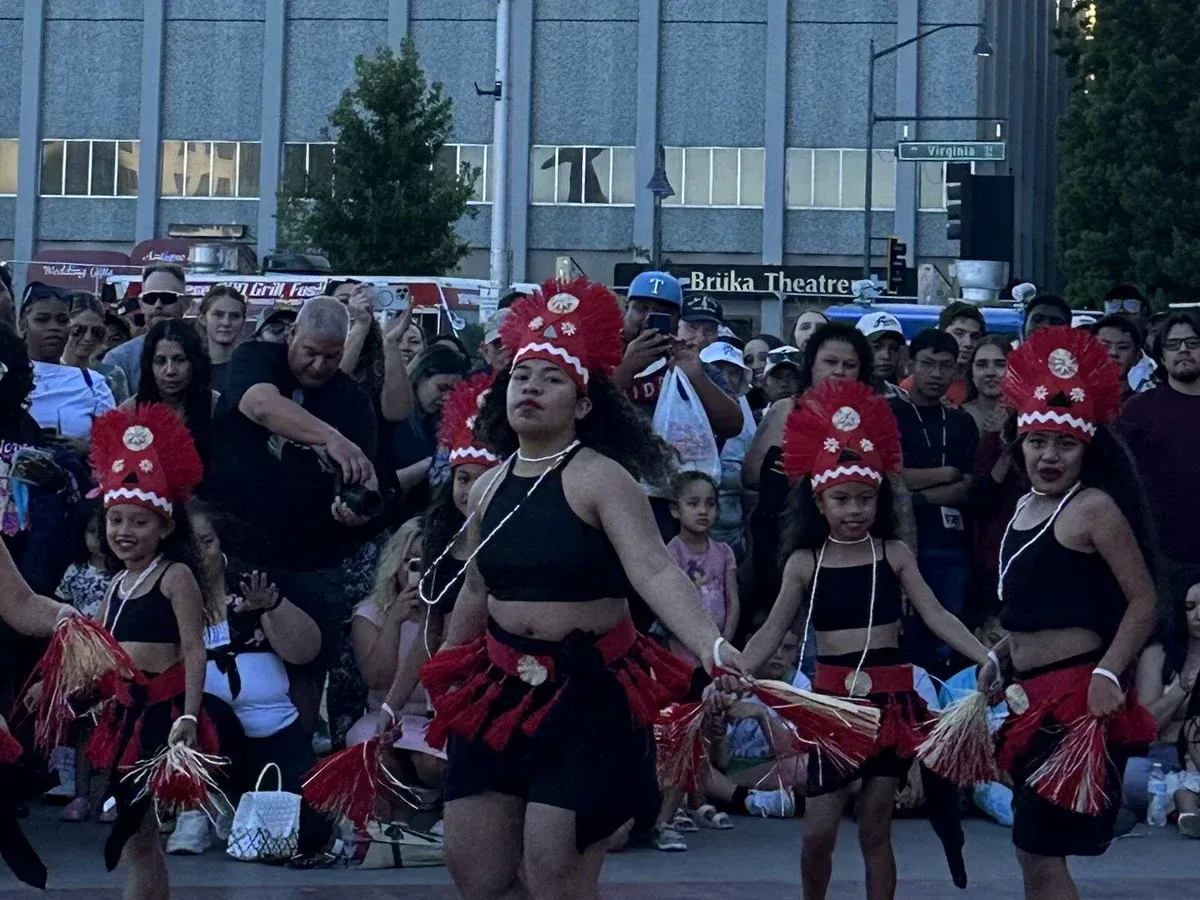 Cultural performance at a High Sierra Entertainment community event