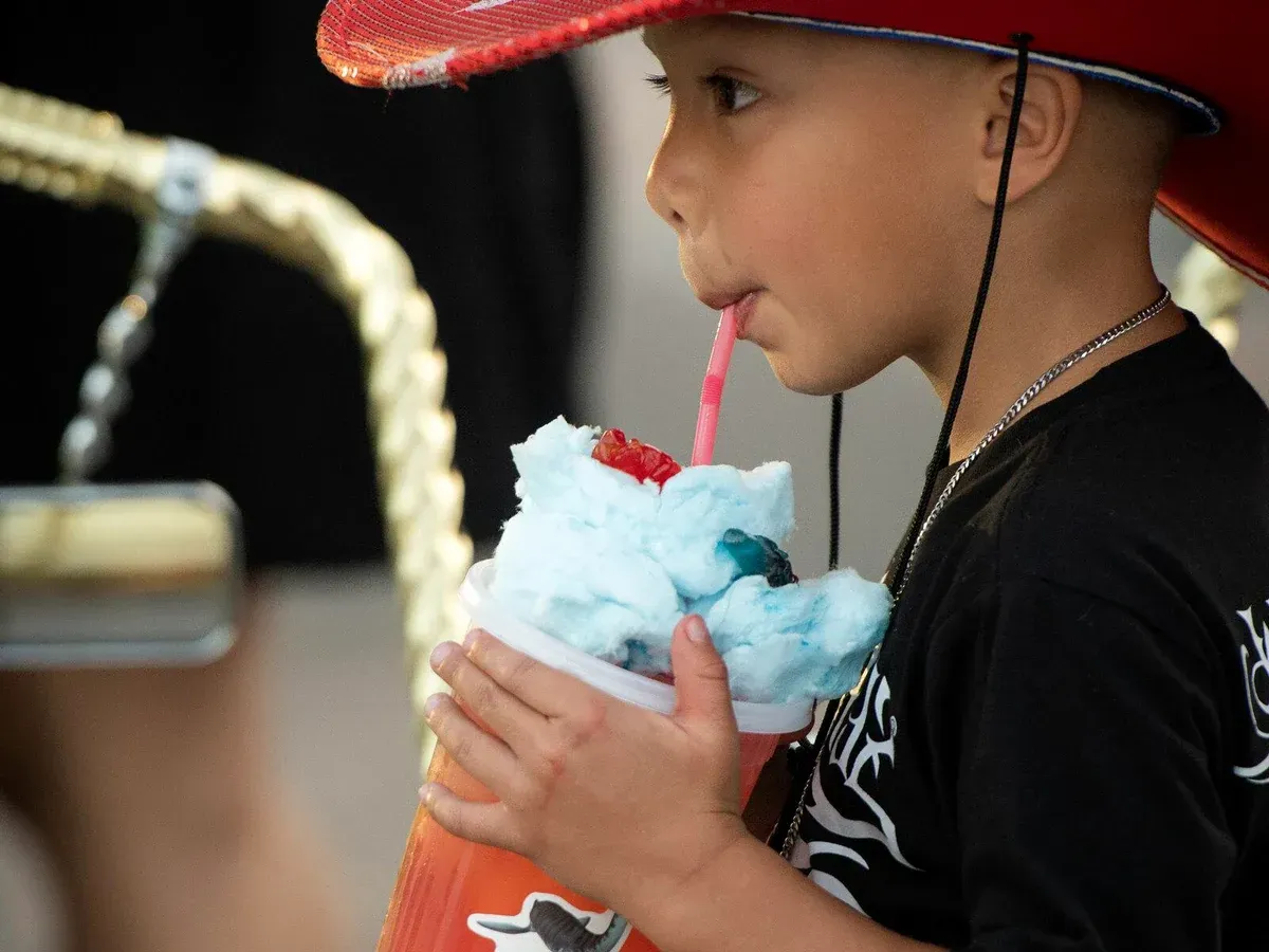 Child enjoying a family-centered High Sierra Entertainment event