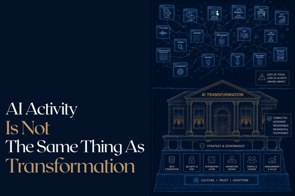 AI Activity Is Not the Same Thing as AI Transformation