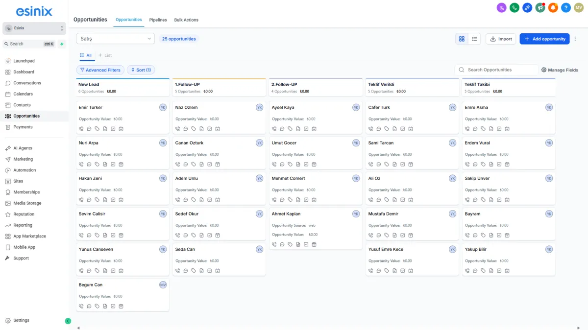 Yapay zeka destekli CRM -Yapay  zeka chat bot