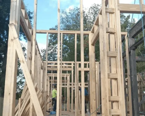 Wood Framing in Houston